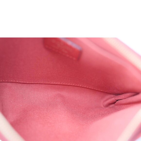 Louis Vuitton  Pallas Monogram Canvas Clutch Crossbody Bag Red - Picture 10 of 12